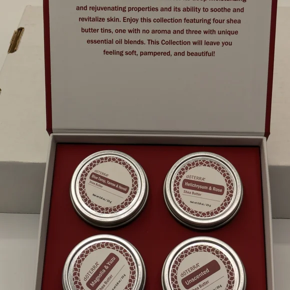 Doterra Shea Butter Collection - Red Packaging New - Picture 3 of 6